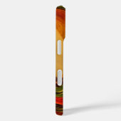 Abstracte Earth Tone Swirl Art Print Case-Mate iPhone Case (Achterkant / Rechts)