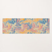Abstracte Ebru Yogamat (Achterkant (horizontaal))