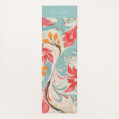 Abstracte Ebru Yogamat (Achterkant)