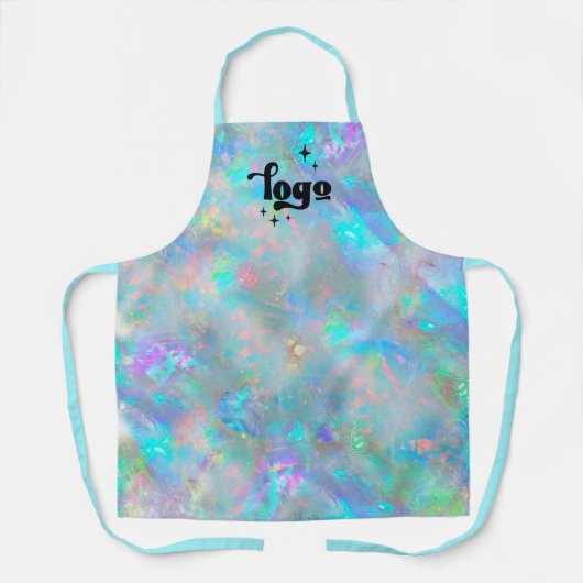 abstracte edelstenen achtergrond schort (Voorkant)