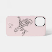 Abstracte eenvoudige illustratie van lijm, Boho Ch iPhone Hoesje (Achterkant horizontaal)