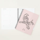 Abstracte eenvoudige illustratie van lijm, Boho Ch Planner (Display)