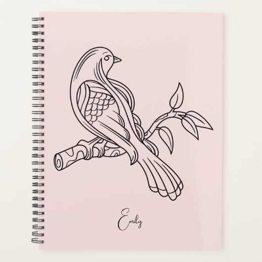 Abstracte eenvoudige illustratie van lijm, Boho Ch Planner (Voorkant)
