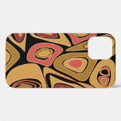 Abstracte, eenvoudige, naadloze textuurpatroonafdr Case-Mate iPhone case (Achterkant (horizontaal))