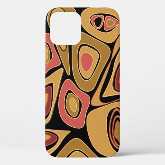 Abstracte, eenvoudige, naadloze textuurpatroonafdr Case-Mate iPhone case (Achterkant)