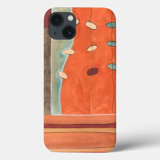 Abstracte eierparade door Erica J Vess Case-Mate iPhone Case (Achterkant)