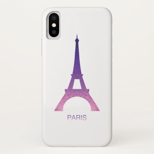 Abstracte Eiffeltoren Case-Mate iPhone Case (Achterkant)