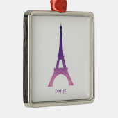 Abstracte Eiffeltoren Metalen Ornament (Rechts)