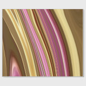 Abstracte elegant retro digital liquid marmer cadeaupapier (Vlak)