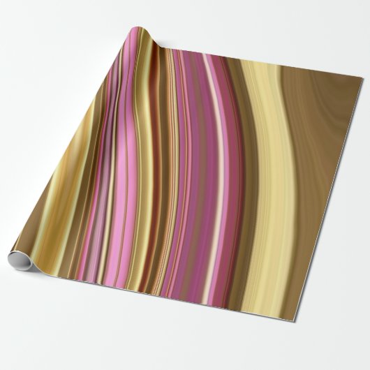 Abstracte elegant retro digital liquid marmer cadeaupapier (Uitgerold)