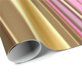 Abstracte elegant retro digital liquid marmer cadeaupapier (Rol Hoek)