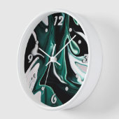 Abstracte elegant vloeibare marmer stromingstextuu (Hoek)