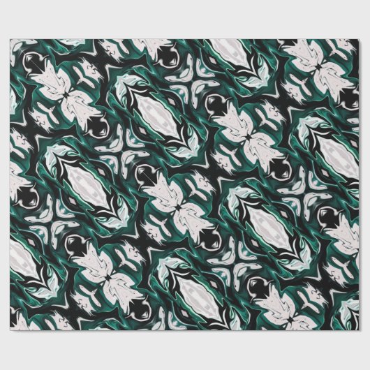 Abstracte elegant vloeibare marmer stromingstextuu cadeaupapier (Vlak)