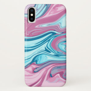 Abstracte elegant vloeibare marmer stromingstextuu Case-Mate iPhone case