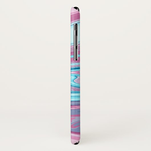 Abstracte elegant vloeibare marmer stromingstextuu Case-Mate iPhone case (Achterkant/links)