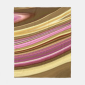 Abstracte elegant vloeibare marmer stromingstextuu fleece deken (Voorkant)