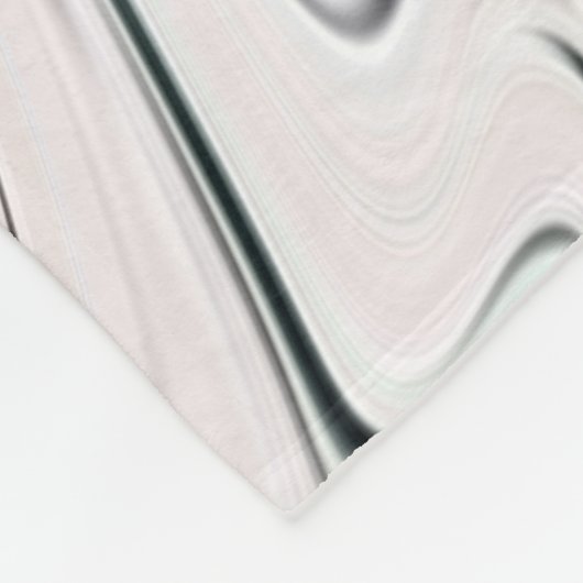 Abstracte elegant vloeibare marmer stromingstextuu fleece deken (Hoek)