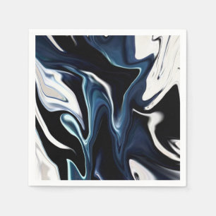 Abstracte elegant vloeibare marmer stromingstextuu servet