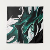 Abstracte elegant vloeibare marmer stromingstextuu wandkleed (Voorkant (horizontaal))