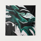 Abstracte elegant vloeibare marmer stromingstextuu wandkleed (Voorkant)