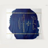 Abstracte Elegante Achtergrond voor Afstuderen aan Wandkleed (Voorkant (horizontaal))