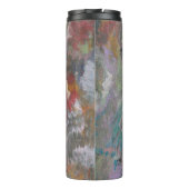Abstracte Elegante "Flower Garden" Thermische Tumb Thermosbeker (Achterkant)