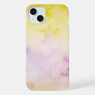 Abstracte elegante gekleurde schilderijpatroon iPhone 15 plus case