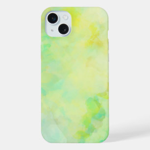 Abstracte elegante gemengde kleurrijke schilderij iPhone 15 plus case