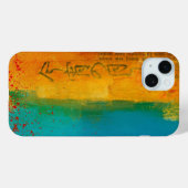 Abstracte elegante gemengde kleurrijke schilderijp Case-Mate iPhone case (Achterkant (horizontaal))