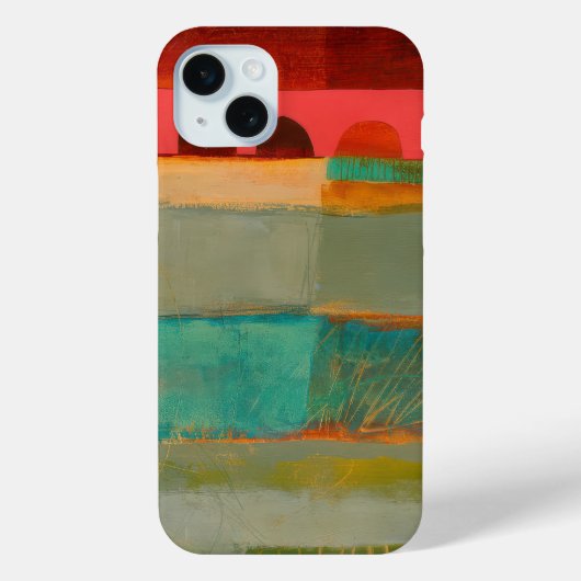 Abstracte elegante gemengde kleurrijke schilderijp Case-Mate iPhone case (Achterkant)