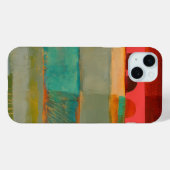 Abstracte elegante gemengde kleurrijke schilderijp Case-Mate iPhone case (Achterkant (horizontaal))
