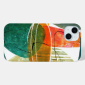 Abstracte elegante gemengde kleurrijke schilderijp Case-Mate iPhone case (Achterkant (horizontaal))