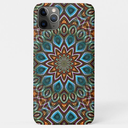 Abstracte elegante moderne Boheemse Mandala kunst Case-Mate iPhone Case (Achterkant)