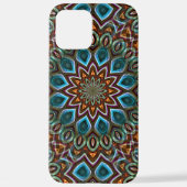 Abstracte elegante moderne Boheemse Mandala kunst iPhone Hoesje (Achterkant)