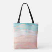 Abstracte Elegantie Beige Schattigee Stijlvolle Ca Tote Bag (Achterkant)