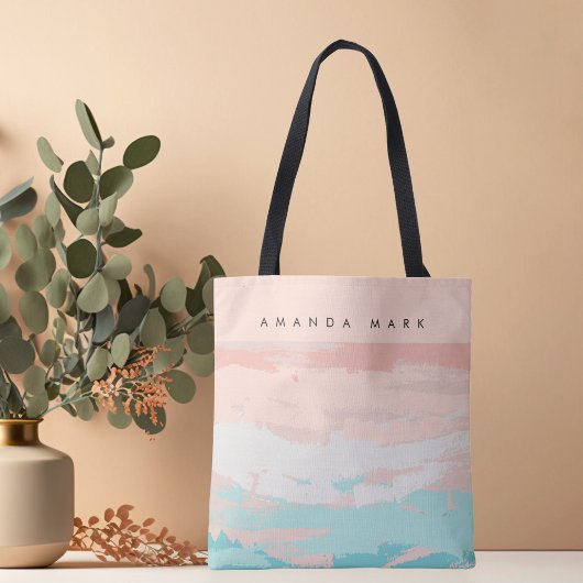 Abstracte Elegantie Beige Schattigee Stijlvolle Ca Tote Bag