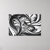 Abstracte Elegantie Canvas Afdruk (Voorkant)