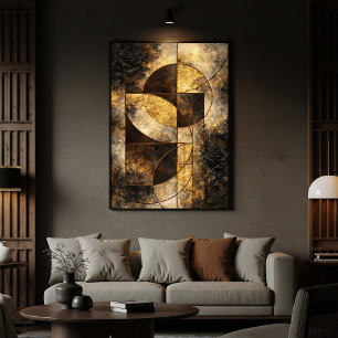 Abstracte Elegantie Canvas Afdruk