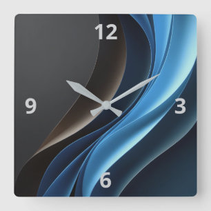Abstracte elegantie klok