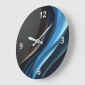 Abstracte Elegantie  Klok - Rond (Hoek)