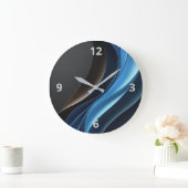 Abstracte Elegantie Klok - Rond (Huis)