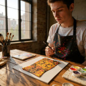 Abstracte Elegantie Stropdas