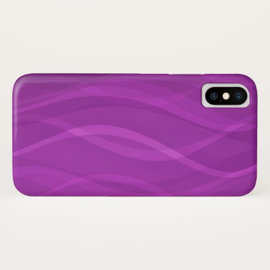 Abstracte elektrische paarse rimpelkoker Case-Mate iPhone case (Achterkant (horizontaal))