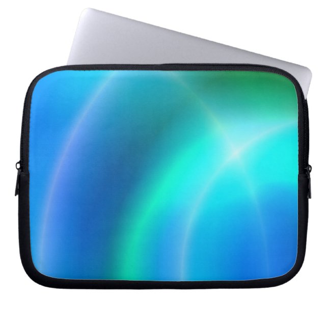 Abstracte elektronica-tas laptop sleeve (Voorkant)