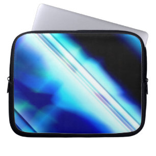 Abstracte elektronica-tas laptop sleeve