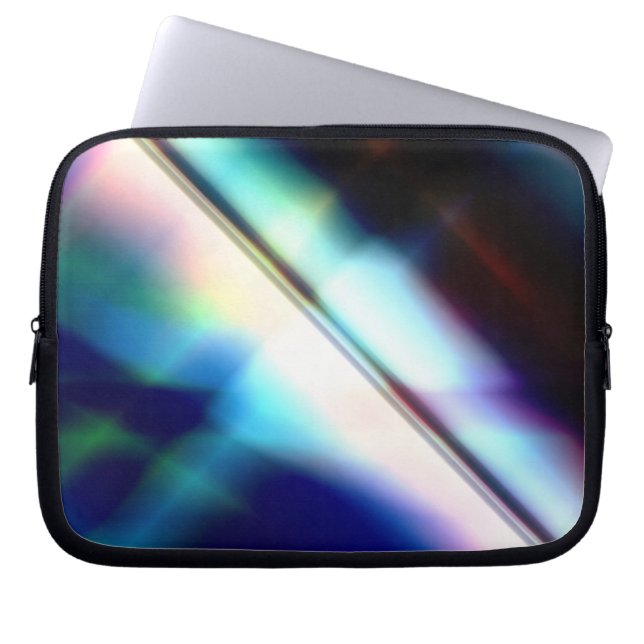 Abstracte elektronica-tas laptop sleeve (Voorkant)