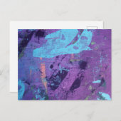 Abstracte elementen briefkaart (Voorkant / Achterkant)