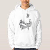 Abstracte emotionele knuffel hoodie (Voorkant)