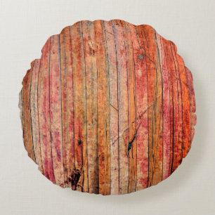 abstracte en antiek achtergrond van houtgrijze ach rond kussen