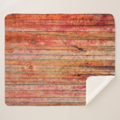 abstracte en antiek achtergrond van houtgrijze ach sherpa deken (Voorkant (horizontaal))